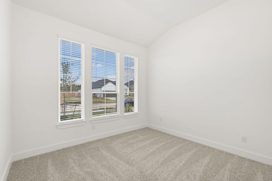 Spacious, unfurnished interior of a new home in Mulberry Farms, Santa Fe (Image 25). Spacious, unfurnished interior of a new home in Mulberry Farms, Santa Fe (Image 25).