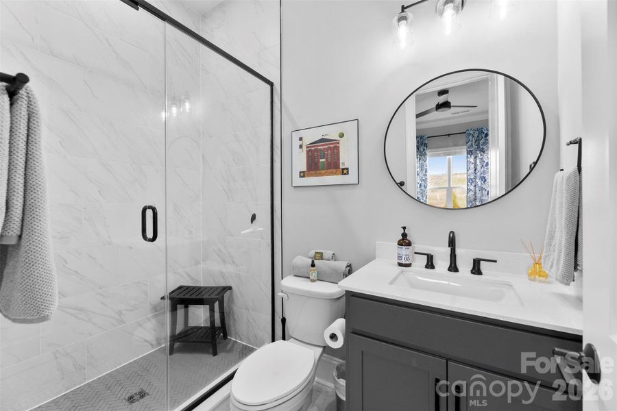 Furnished interior view inside a new home in , Belmont (Image 13).