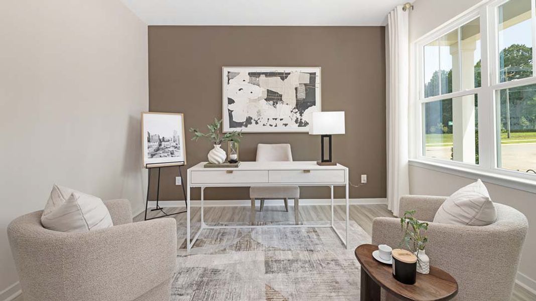 Furnished interior view inside a new home in Silverstein, Salisbury (Image 18).