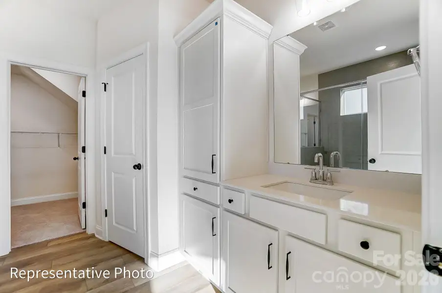 Furnished interior view inside a new home in Heritage - 55+ Community, Indian Trail (Image 8).