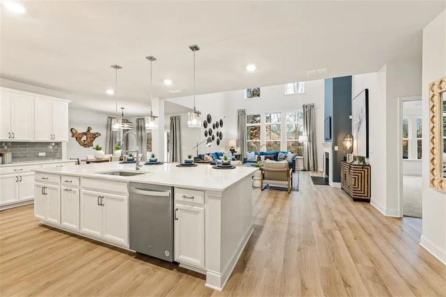 Furnished interior view inside a new home in Brookshire Manor, Canton (Image 16).