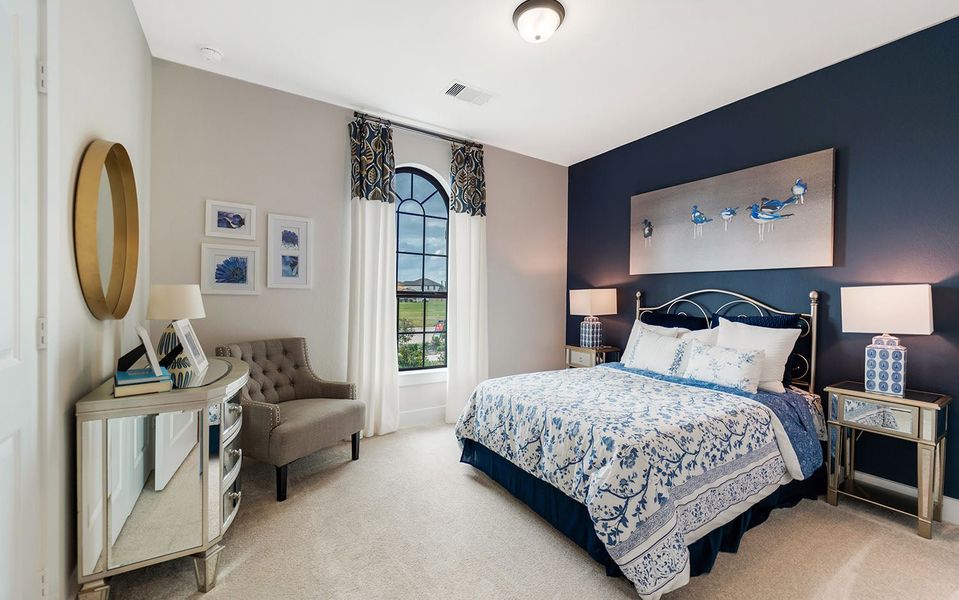Furnished interior view inside a new home in Windrose Green, Angleton (Image 19).