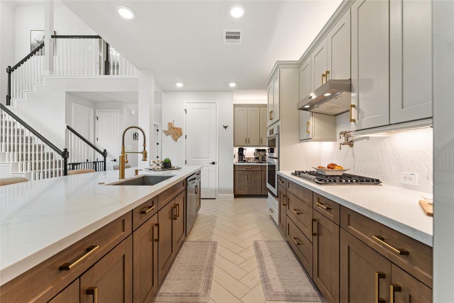 Furnished interior view inside a new home in Timber Hollow, Magnolia (Image 17).