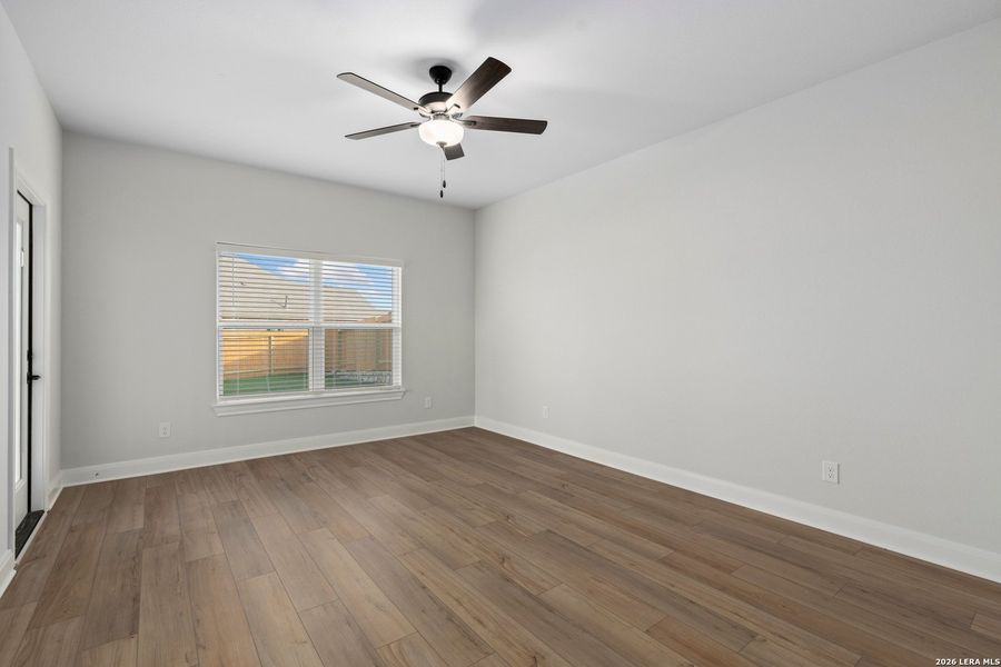 Spacious, unfurnished interior of a new home in Hightop Ridge, Converse (Image 11). Spacious, unfurnished interior of a new home in Hightop Ridge, Converse (Image 11).