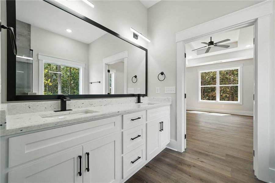 Furnished interior view inside a new home in , Canton (Image 10). Furnished interior view inside a new home in , Canton (Image 10).