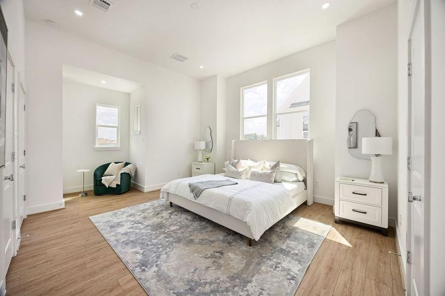 Furnished interior view inside a new home in , Houston (Image 13). Furnished interior view inside a new home in , Houston (Image 13).