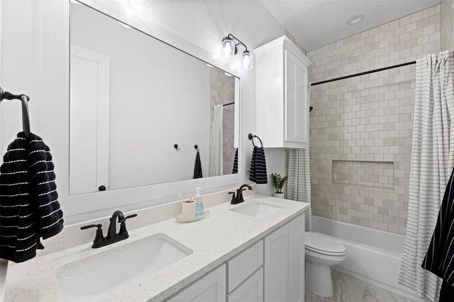 Furnished interior view inside a new home in , Maypearl (Image 8).
