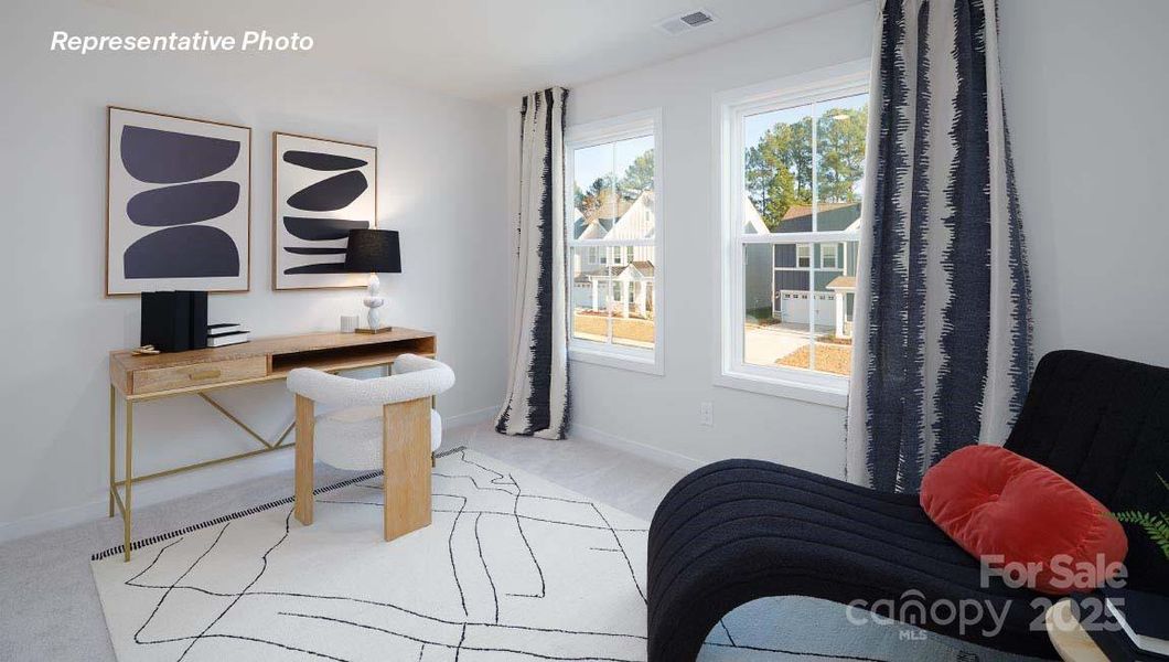 Furnished interior view inside a new home in Westport, York (Image 24).