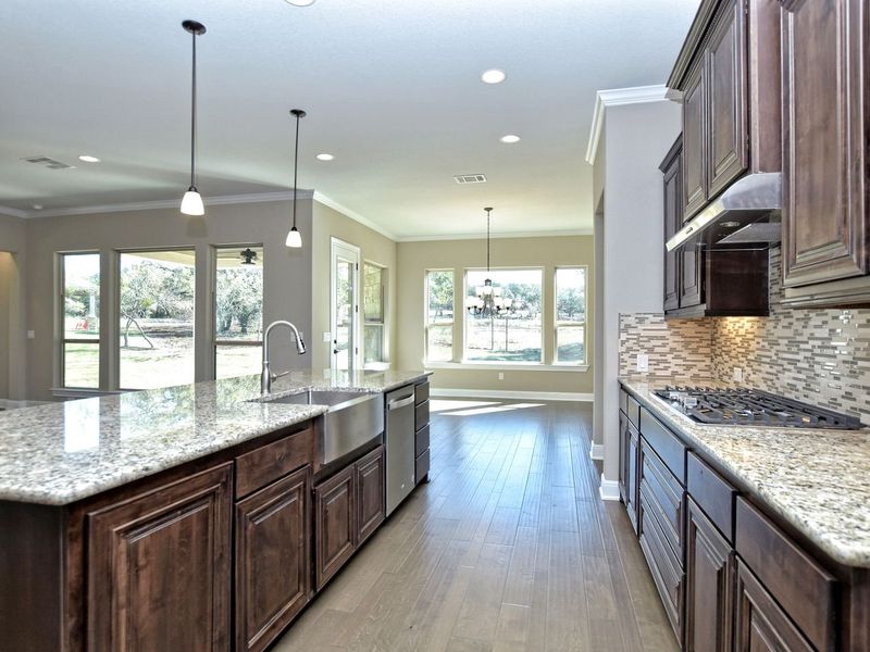 Representative furnished interior of a home built from the Catalina by Giddens Homes in Clearwater Ranch, Liberty Hill (Image 16).