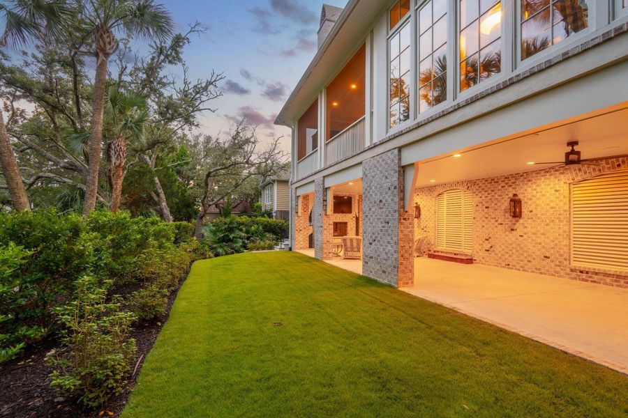 Exterior details and patio area of a home in , Mount Pleasant (Image 43).