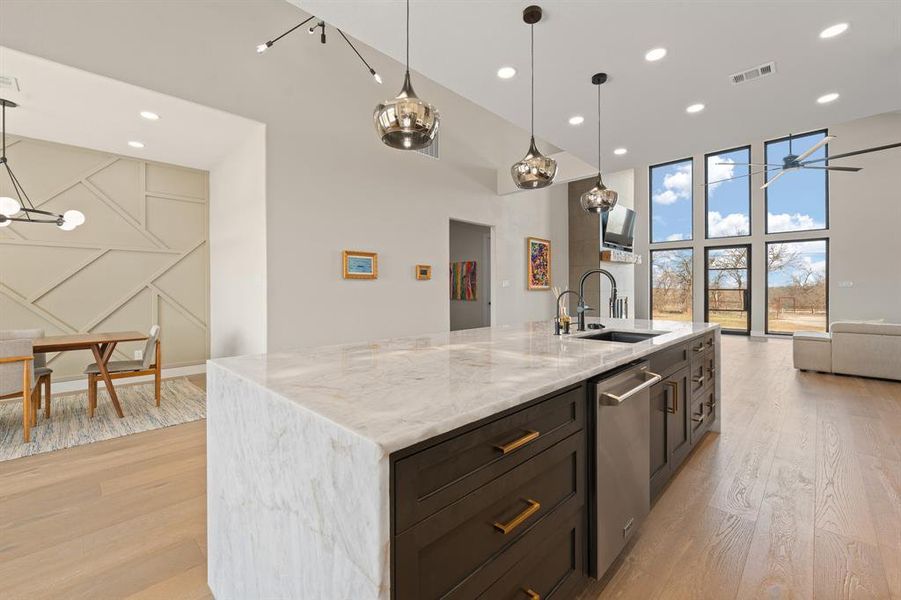 Furnished interior view inside a new home in , Godley (Image 6). Furnished interior view inside a new home in , Godley (Image 6).