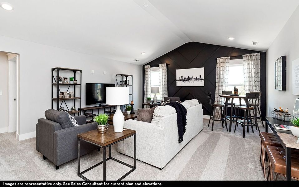 Furnished interior view inside a new home in High Park Hill, Arrington (Image 21).