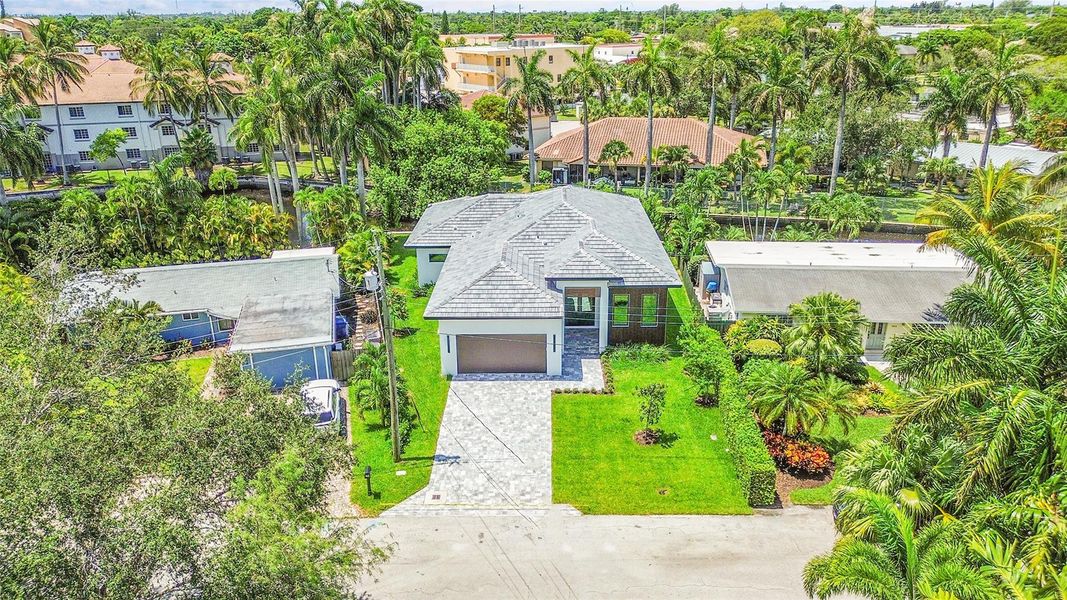 Front exterior of a new home in , Wilton Manors, FL, highlighting curb appeal (Image 2).