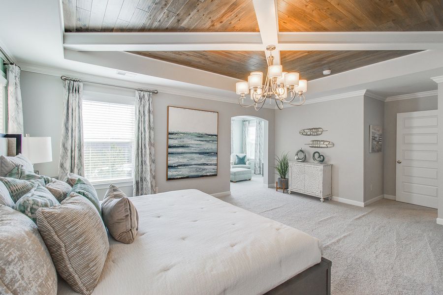 Furnished interior view inside a new home in Bluefield, Lexington (Image 26). Furnished interior view inside a new home in Bluefield, Lexington (Image 26).