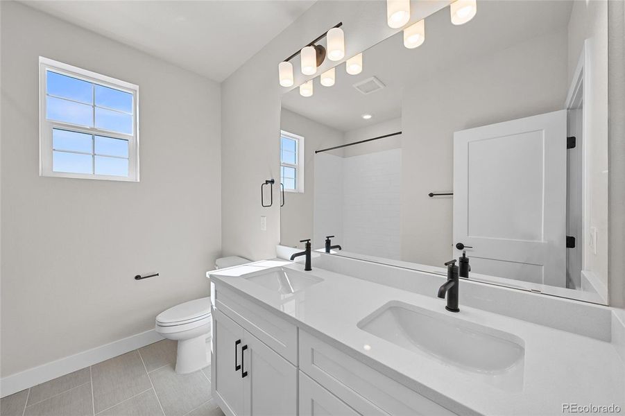 Furnished interior view inside a new home in , Littleton (Image 9).