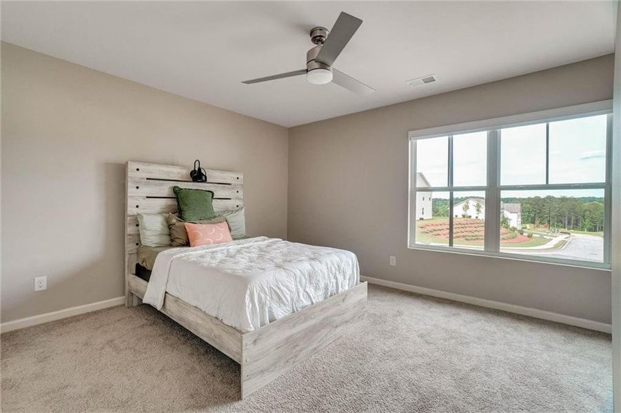 Furnished interior view inside a new home in Thompson Ridge, Dallas (Image 45). Furnished interior view inside a new home in Thompson Ridge, Dallas (Image 45).