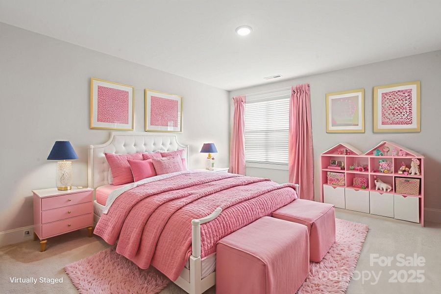 Furnished interior view inside a new home in , Charlotte (Image 4).