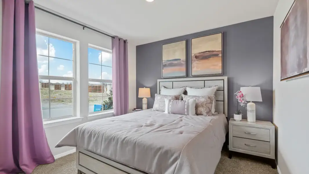 Furnished interior view inside a new home in Hadley Farms, Godley (Image 30).