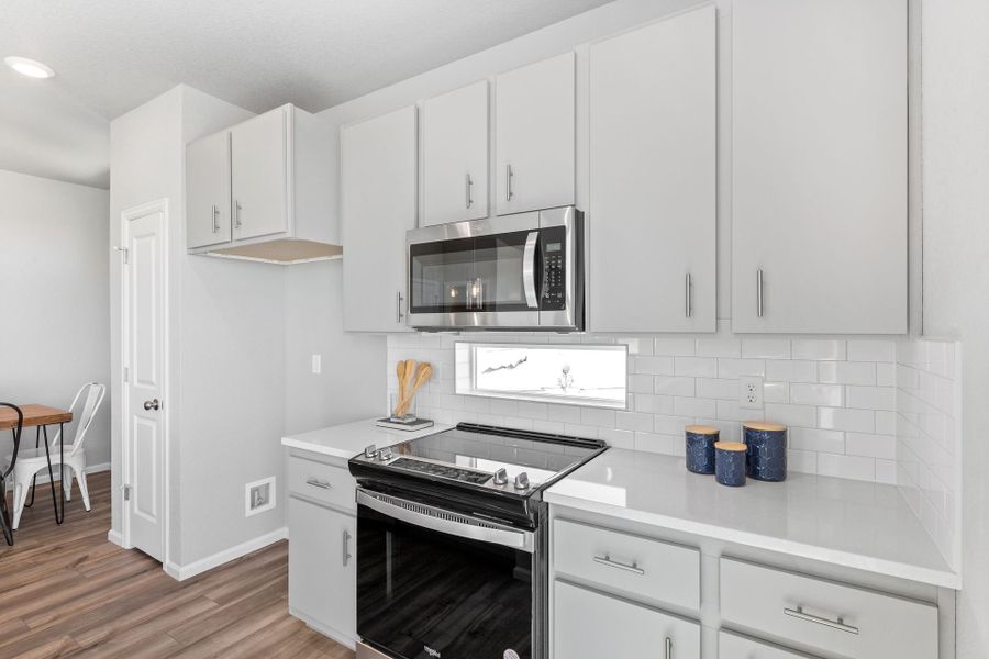 Furnished interior view inside a new home in Green Valley Ranch, Aurora (Image 15).
