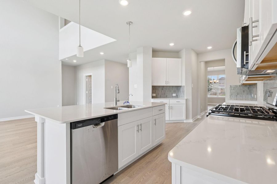 Photo is not of the actual home, but is an inspirational photo of builder’s model home and may depict options, furnishings, and/or decorator features that are not included