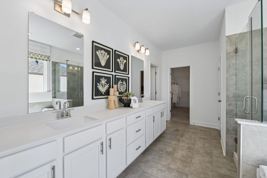 Representative furnished interior of a home built from the Sumner by Taylor Morrison in Auburn Glen, Dacula (Image 44).