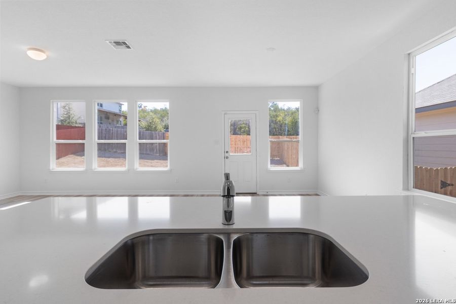 Close-up of interior finishes inside a home in Hidden Bluffs at TRP, San Antonio (Image 12).