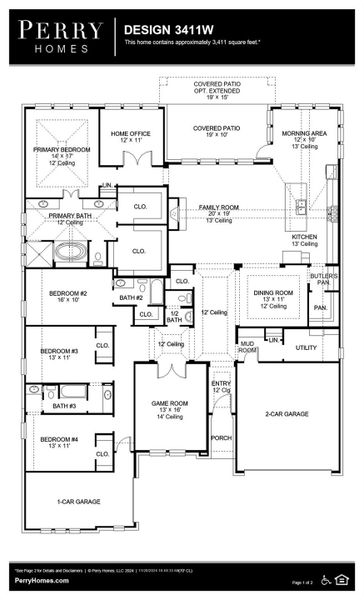 Floor plan / room layout