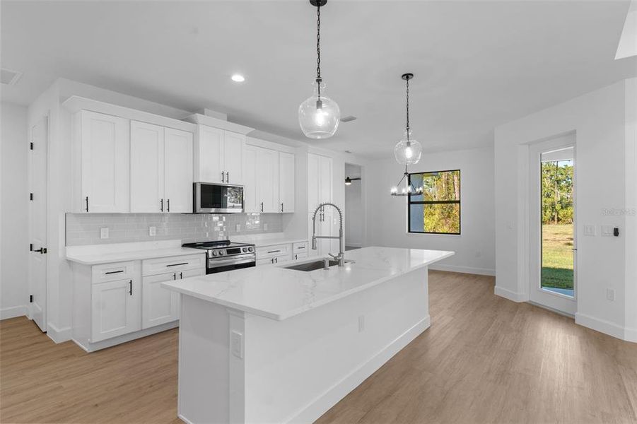 Furnished interior view inside a new home in , North Port (Image 7).