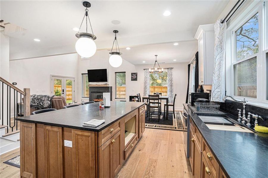 Furnished interior view inside a new home in , Marietta (Image 19).
