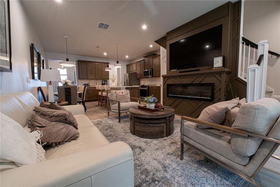 Furnished interior view inside a new home in , Brandon (Image 11).