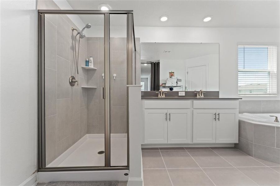 Furnished interior view inside a new home in Storey Park: Innovation Manor Collection, Orlando (Image 21).