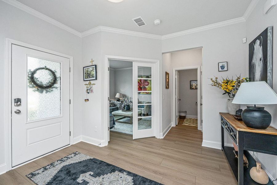 Furnished interior view inside a new home in Sea Island Preserve, Johns Island (Image 14). Furnished interior view inside a new home in Sea Island Preserve, Johns Island (Image 14).