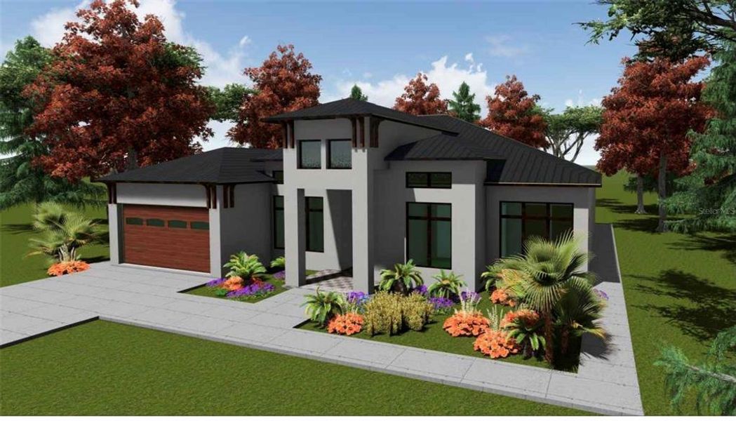 Front exterior of a new home in , Webster, FL, highlighting curb appeal (Image 1). Front exterior of a new home in , Webster, FL, highlighting curb appeal (Image 1).