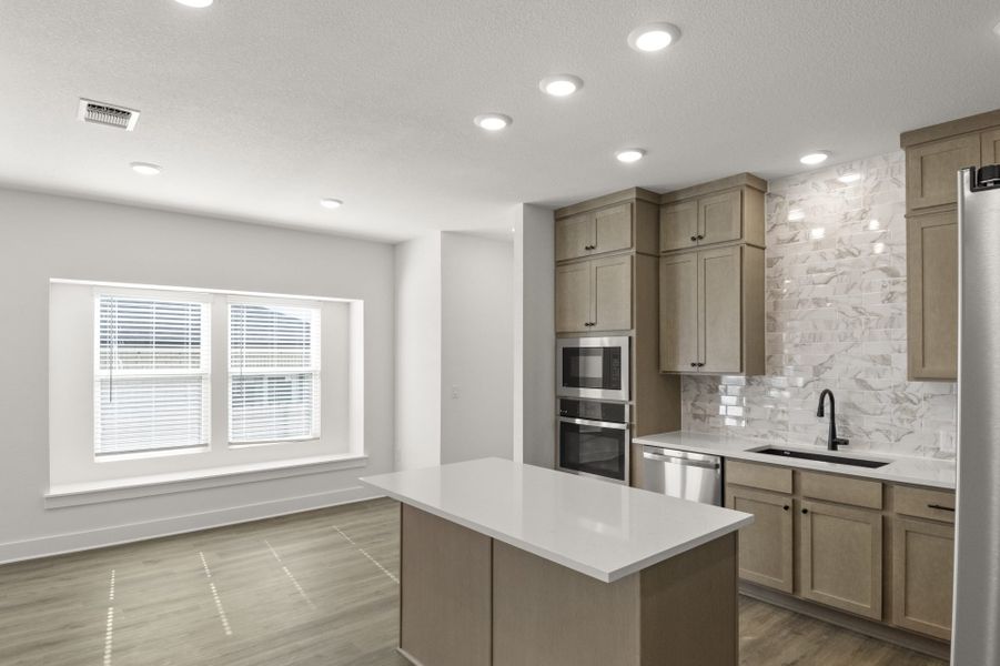 Furnished interior view inside a new home in Easton Park, Austin (Image 10).