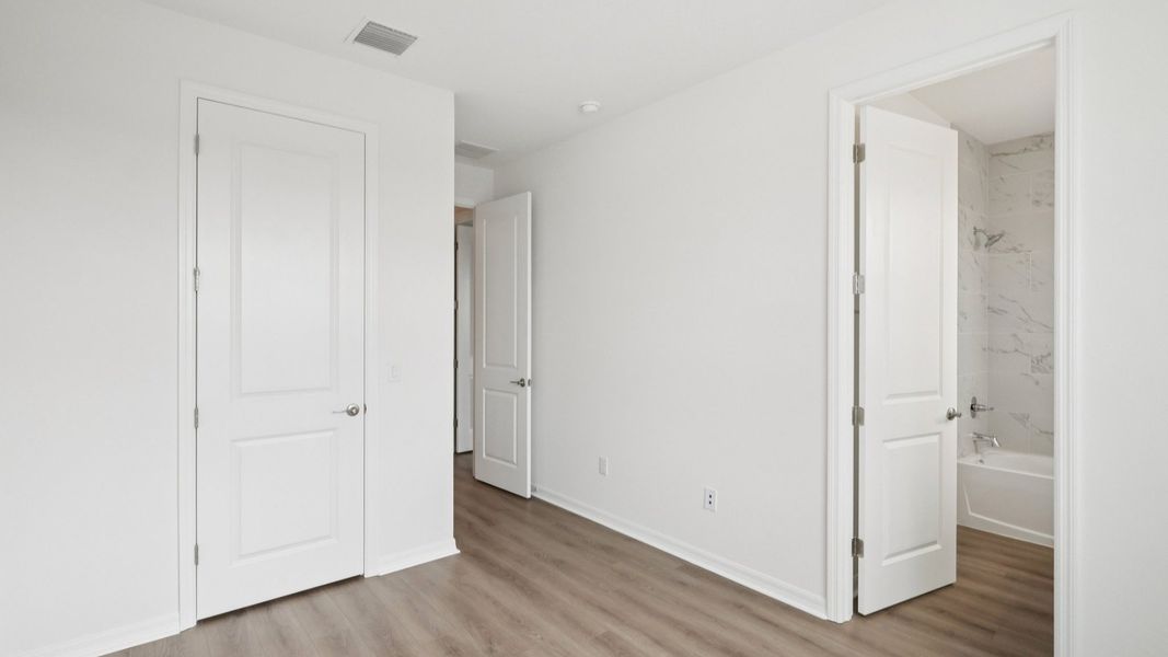 Furnished interior view inside a new home in Isla Mirada, San Antonio (Image 38).