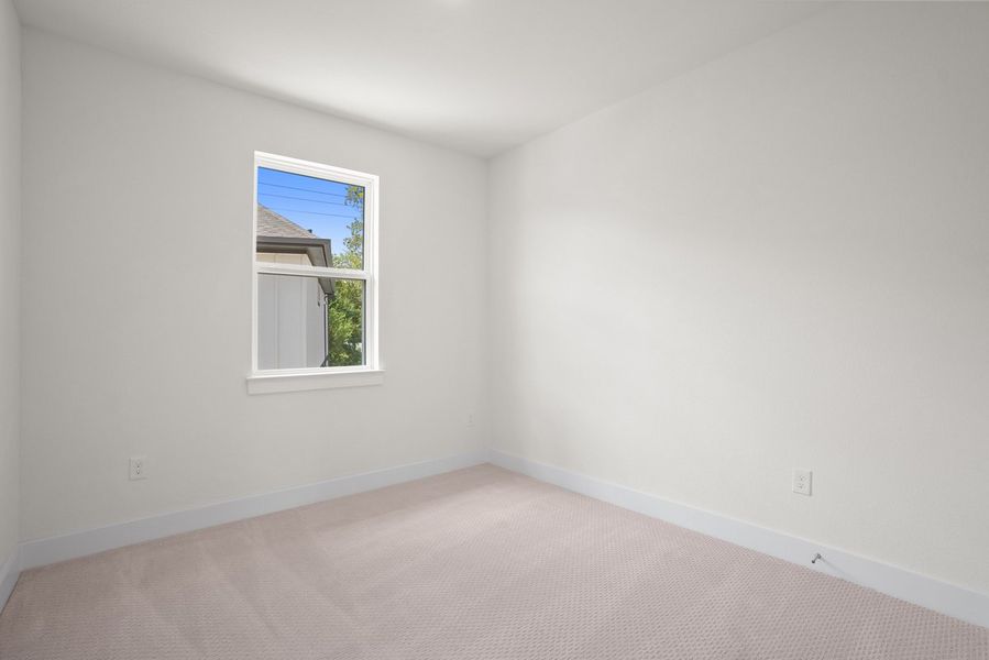 Spacious, unfurnished interior of a new home in Koenig Townhomes, Austin (Image 14). Spacious, unfurnished interior of a new home in Koenig Townhomes, Austin (Image 14).
