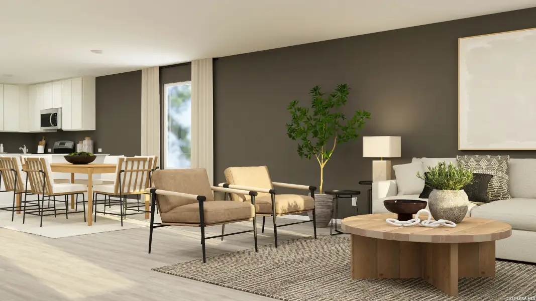 Furnished interior view inside a new home in Voss Farms, New Braunfels (Image 26).