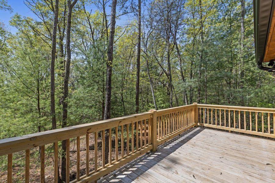 Exterior details and patio area of a home in , Morganton (Image 20).