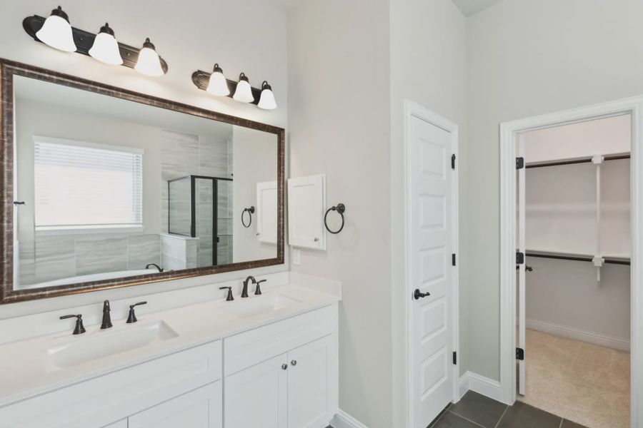Furnished interior view inside a new home in Summer Crest, Fort Worth (Image 8).