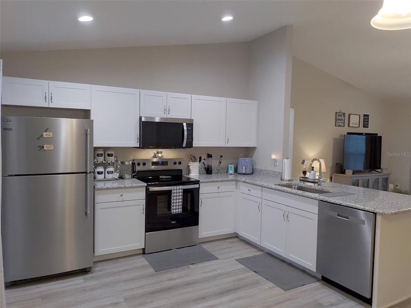 Furnished interior view inside a new home in , Dunnellon (Image 5).