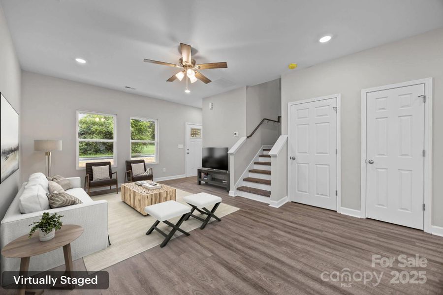 Furnished interior view inside a new home in , Salisbury (Image 8). Furnished interior view inside a new home in , Salisbury (Image 8).