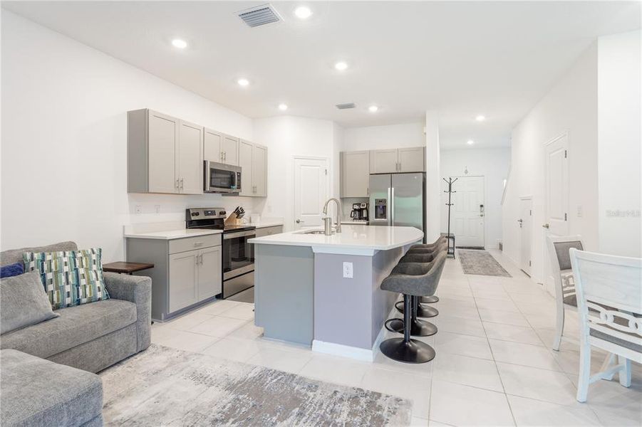 Furnished interior view inside a new home in , Sarasota (Image 17).