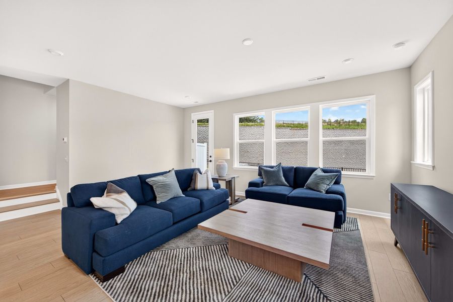 Furnished interior view inside a new home in Millstone, Cramerton (Image 13).