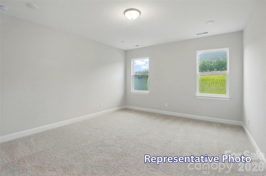 Spacious, unfurnished interior of a new home in The Enclave at Laurelbrook, Sherrills Ford (Image 29).