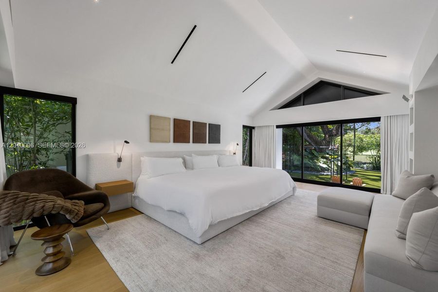 Furnished interior view inside a new home in , Coral Gables (Image 15).