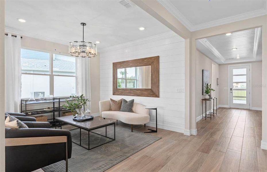 Furnished interior view inside a new home in Winter Grove, Winter Garden (Image 5).