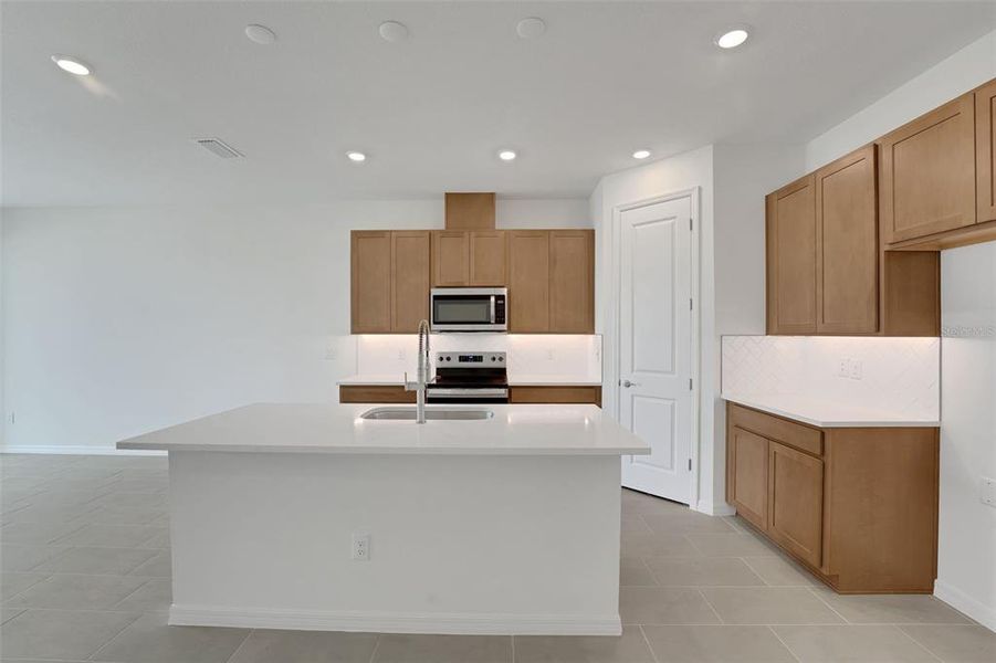 Furnished interior view inside a new home in Shores at Mirada, San Antonio (Image 5).