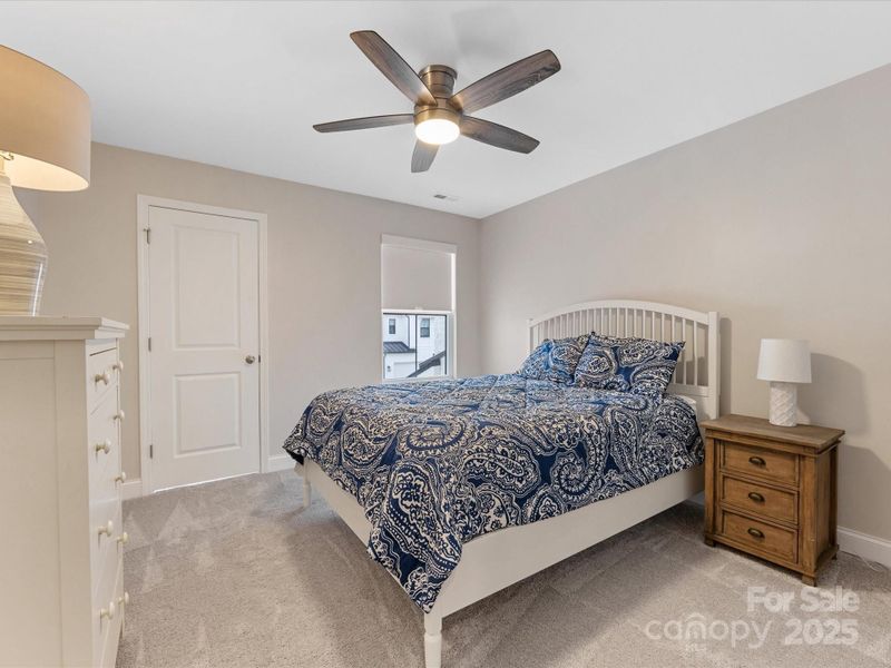 Furnished interior view inside a new home in Towns at Rea Colony, Charlotte (Image 8).