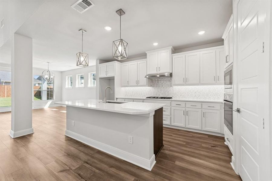 Furnished interior view inside a new home in Sandbrock Ranch, Aubrey (Image 14).