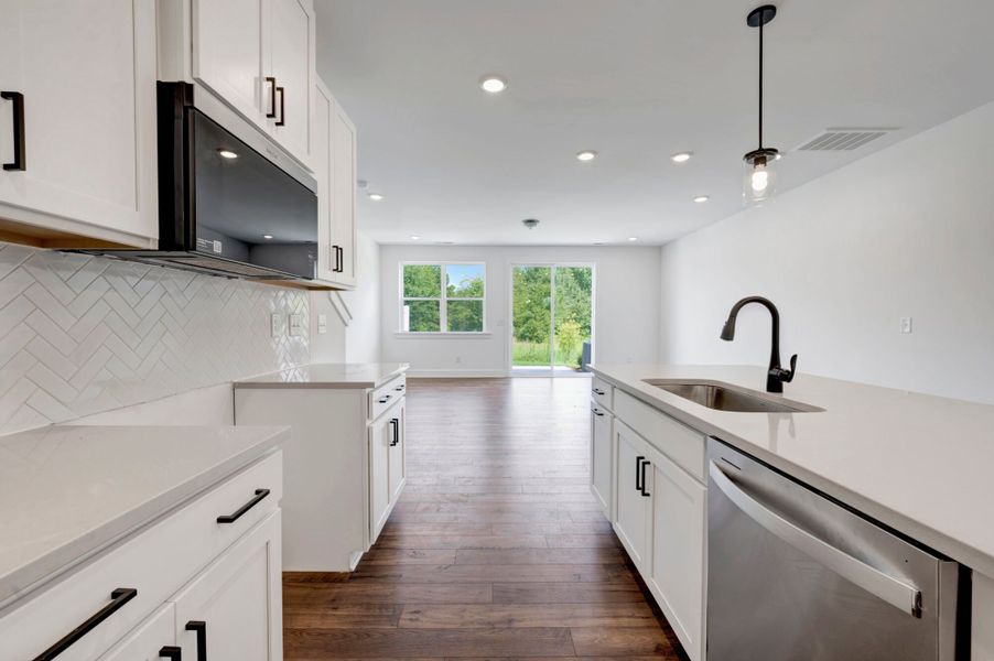 Furnished interior view inside a new home in Vaughan Farms, Angier (Image 5).